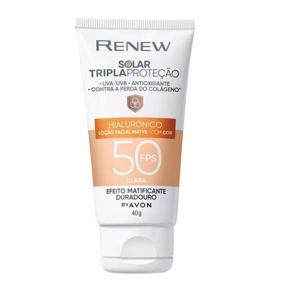 Renew Protetor Solar Fps 50 Cor Clara