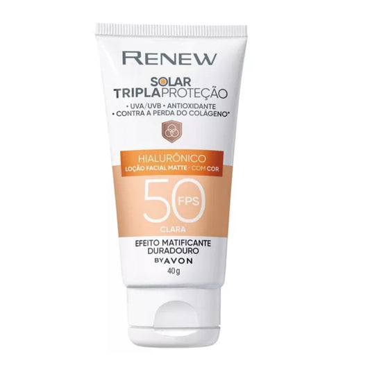 Renew Protetor Solar Fps 50 Cor Clara